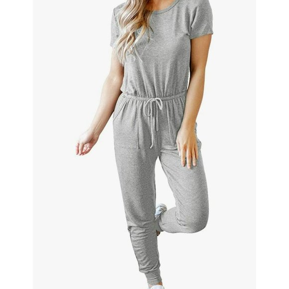 Gray Women's Jumpsuit - Picture 6 of 8